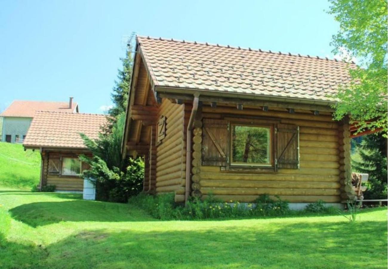 לה ברסה L'Oursblanc Chalet En Rondins מראה חיצוני תמונה