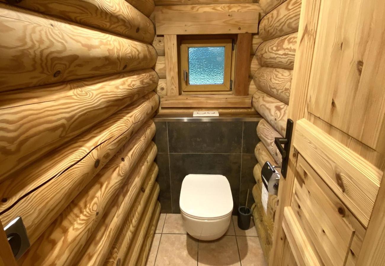לה ברסה L'Oursblanc Chalet En Rondins מראה חיצוני תמונה