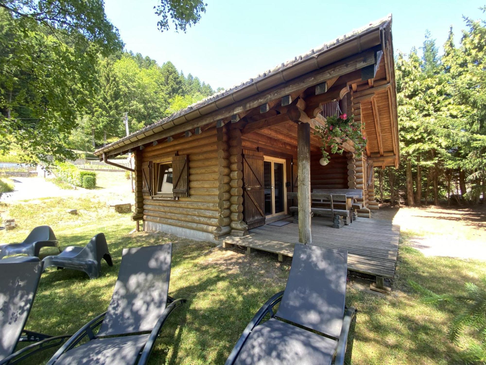 לה ברסה L'Oursblanc Chalet En Rondins מראה חיצוני תמונה
